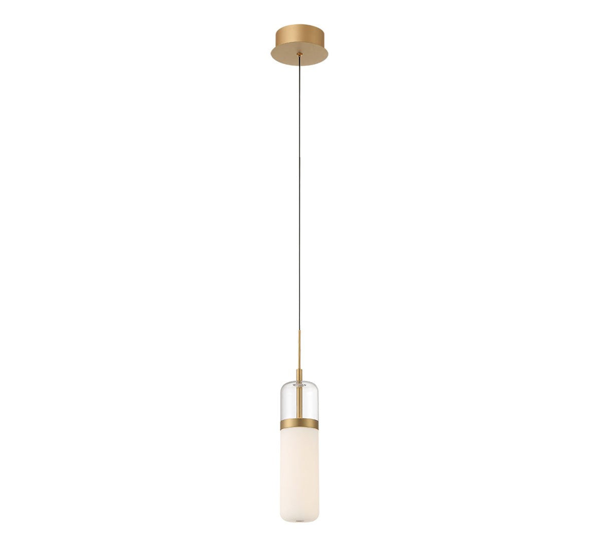 Lib & Co. Canada - 10220-030 - LED Pendant - Verona - Painted Antique Brass