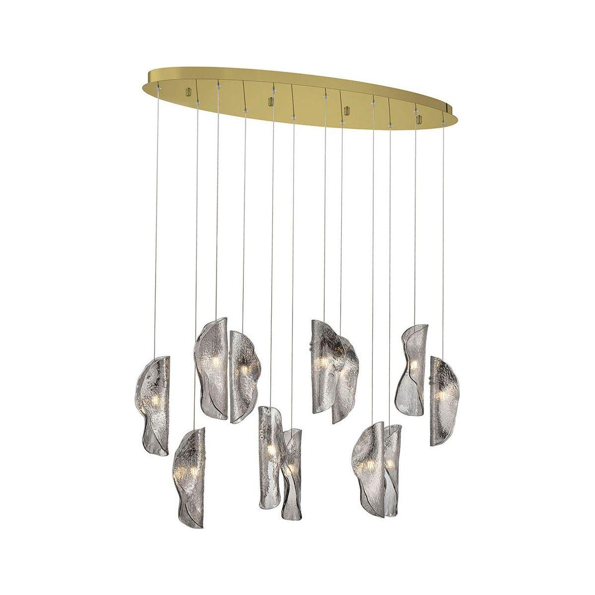 Lib & Co. Canada - 12034-019-07 - LED Chandelier - Sorrento - Gold