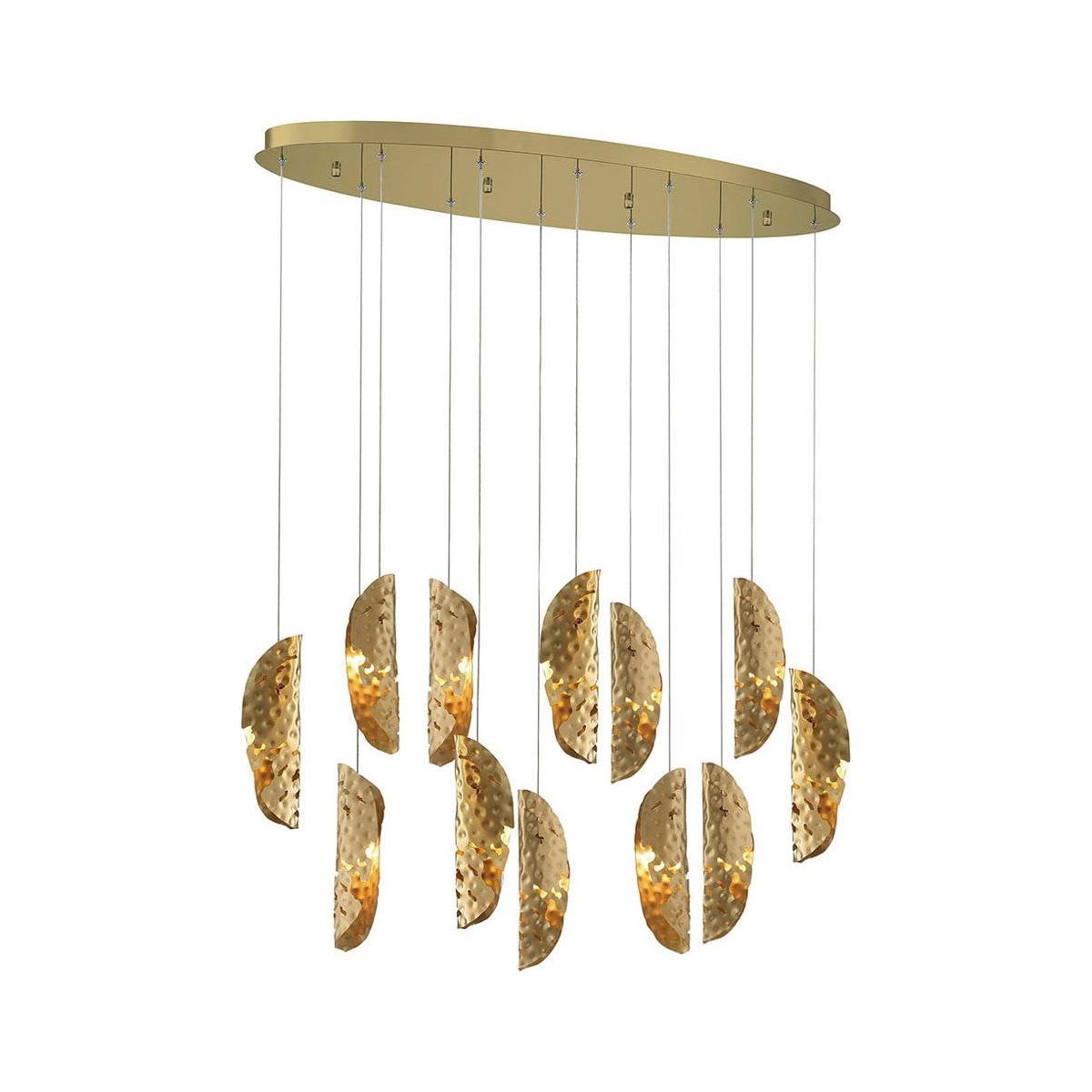 Lib & Co. Canada - 12034-020-07 - LED Chandelier - Sorrento - Gold