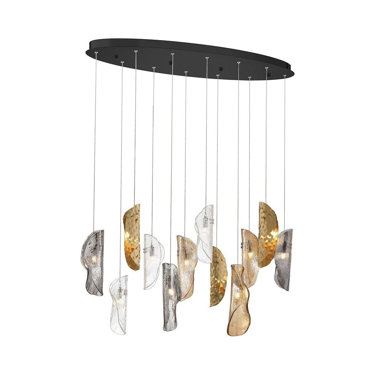 Lib & Co. Canada - 12034-024-02 - LED Chandelier - Sorrento - Black