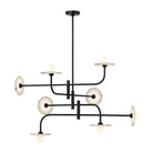 Lib & Co. Canada - 12052-02 - LED Chandelier - Teramo - Matte black