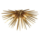 Lib & Co. Canada - 12058-05 - Three Light Ceiling Mount - Trapani - Soft Brass