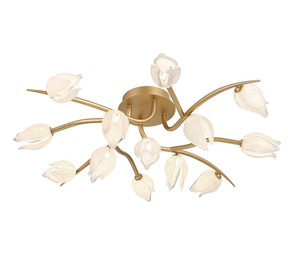 Lib & Co. Canada - 12085-03 - LED Ceiling Mount - Belluno - Champagne Gold