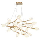 Lib & Co. Canada - 12086-03 - LED Chandelier - Belluno - Champagne Gold
