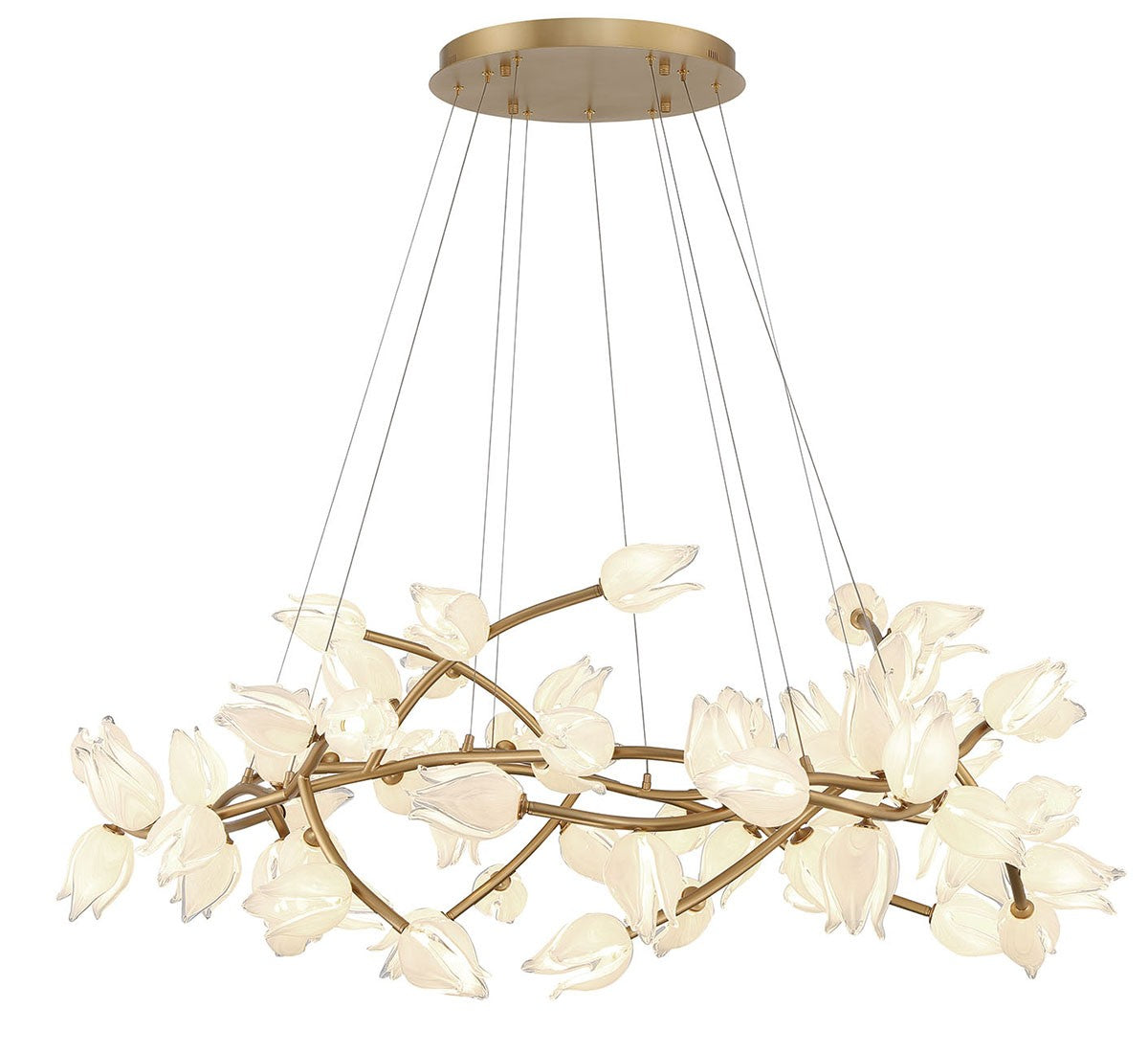 Lib & Co. Canada - 12089-03 - LED Chandelier - Belluno - Champagne Gold