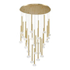 Lib & Co. Canada - 12111-07 - LED Chandelier - Soffio - Plated Brushed Gold