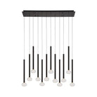 Lib & Co. Canada - 12113-02 - LED Chandelier - Soffio - Matte Black