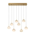 Lib & Co. Canada - 12124-030 - LED Chandelier - Calcolo - Painted Antique Brass