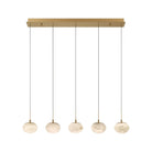 Lib & Co. Canada - 12125-030 - LED Chandelier - Calcolo - Painted Antique Brass