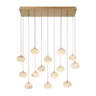 Lib & Co. Canada - 12126-030 - LED Chandelier - Calcolo - Painted Antique Brass