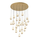 Lib & Co. Canada - 12139-030 - LED Chandelier - Lucidata - Painted Antique Brass