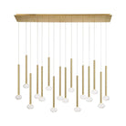 Lib & Co. Canada - 12146-07 - LED Chandelier - Soffio - Plated Brushed Gold