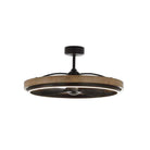 Luminaire suspendu Maxim Lighting 63002DWBK Teton, coloris Bois flotté/Noir