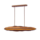 Kalco - 522461WGL - Îlot LED Suspension - Folia - Or chaud