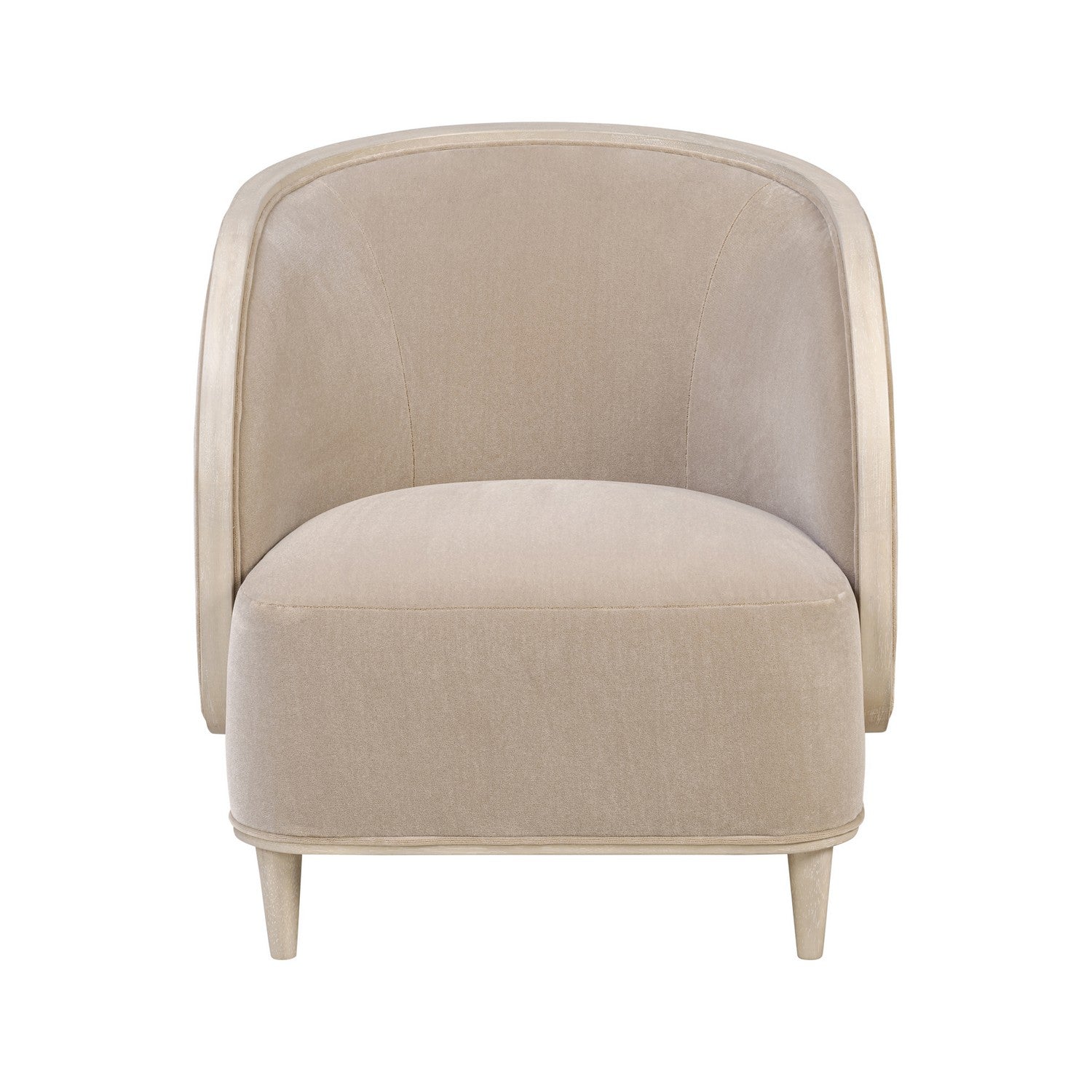 Varaluz - 510CH28A - Accent Chair - Hayworth - Ash Blond/Mushroom Mohair