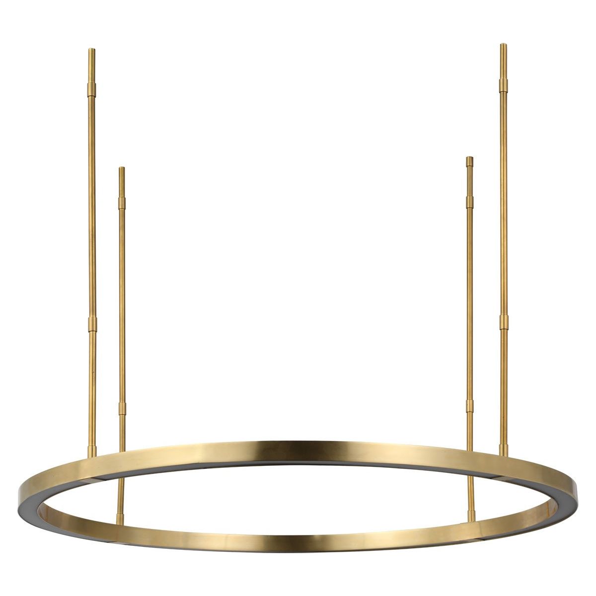 Visual Comfort Modern - MDCH53827HAB - LED Chandelier - Stagger - Hand Rubbed Antique Brass