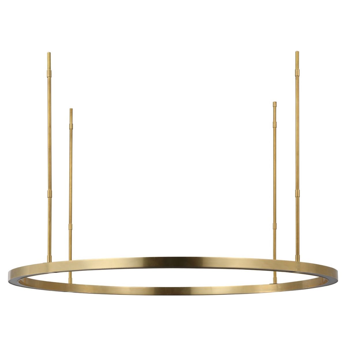 Visual Comfort Modern - MDCH53927HAB - LED Chandelier - Stagger - Hand Rubbed Antique Brass