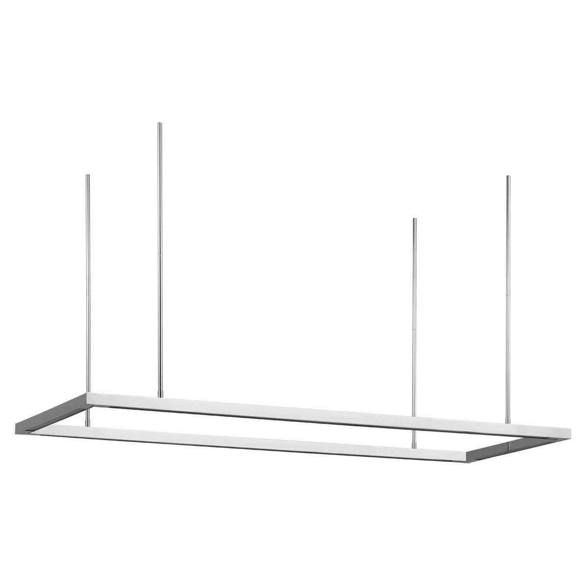 Visual Comfort Modern - MDLS18727PSS - LED Linear Suspension - Stagger - Polished Stainless Steel