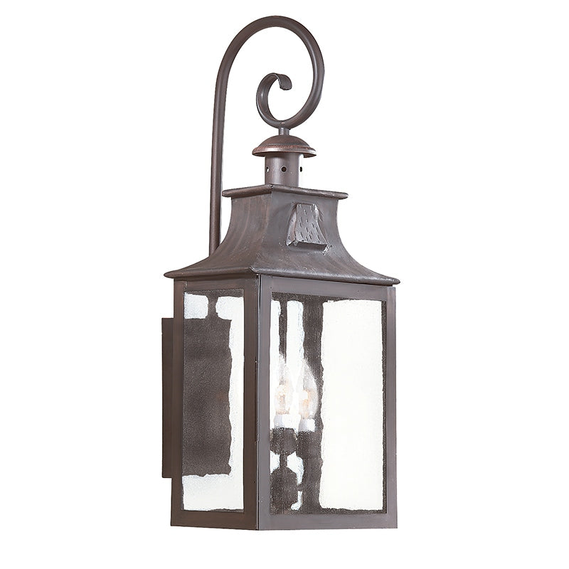 Troy Lighting Canada - B9005-SFB - Three Light Wall Lantern - Newton - Soft Off Black
