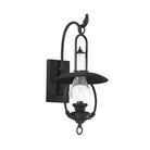 Troy Lighting Canada - B9010-SFB - Applique murale à une lumière - La Grange - Noir mat