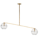 Visual Comfort Modern - SLCH356CPAB-L - LED Chandelier - Lowing - Polished Antique Brass