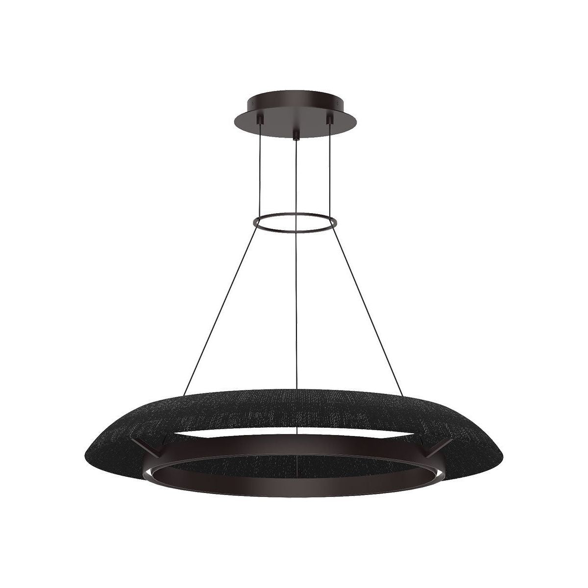 Visual Comfort Modern - SLCH55927WBKBZ - LED Chandelier - Noa - Bronze