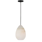 Visual Comfort Modern - SLPD544ALBB - One Light Pendant - Alina - Nightshade Black