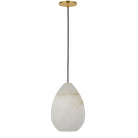 Visual Comfort Modern - SLPD544ALBHAB - One Light Pendant - Alina - Hand Rubbed Antique Brass