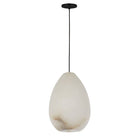Visual Comfort Modern - SLPD545ALBB - One Light Pendant - Alina - Nightshade Black