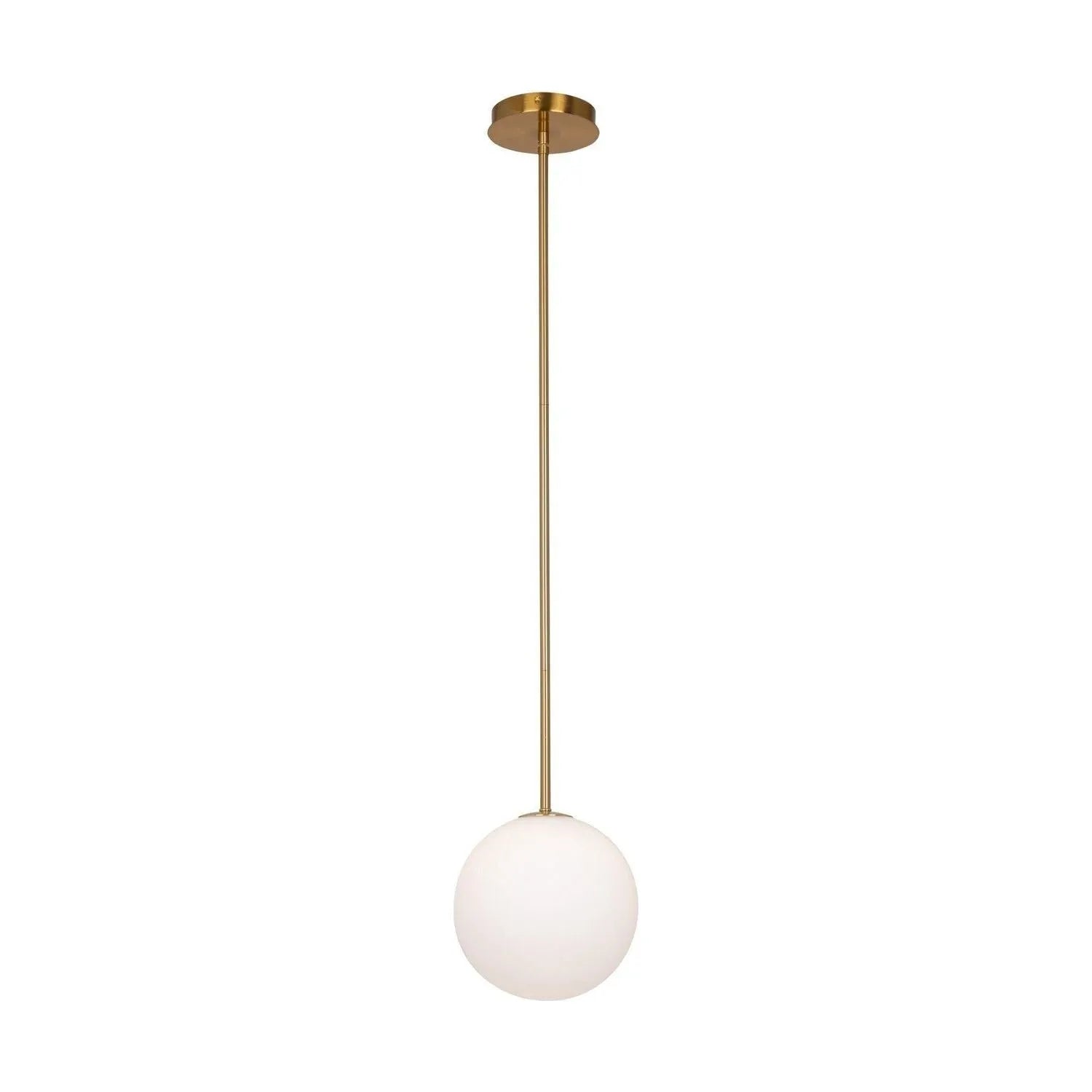 Artcraft Canada - AC11761BR - One Light Pendant - Aurelia - Brass