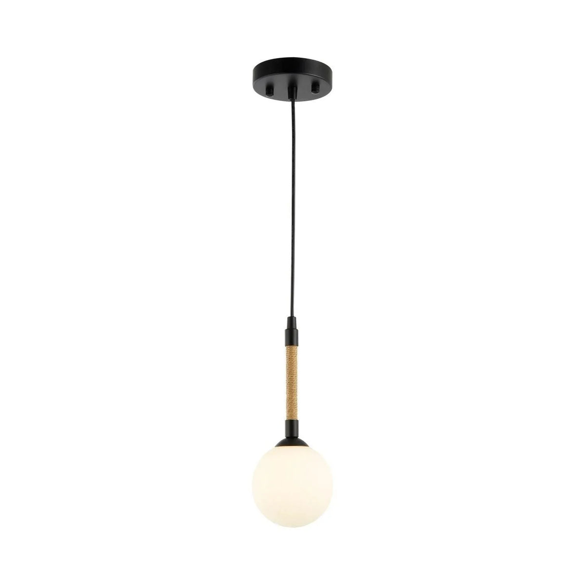 Artcraft Canada - AC11841BK - One Light Pendant - Capilano - Black