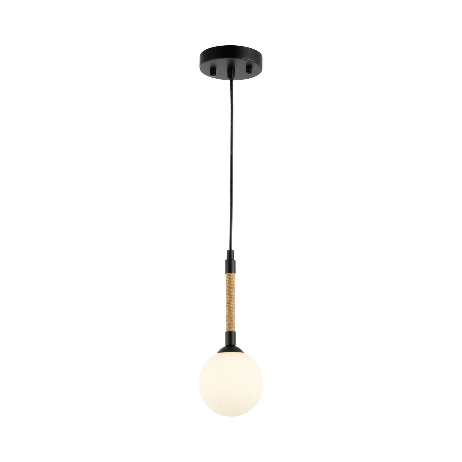 Artcraft Canada - AC11841BK - One Light Pendant - Capilano - Black
