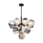 Artcraft Canada - AC11883BK - 13 Light Chandelier - Bolla - Black