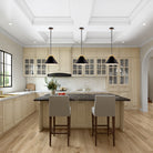 Artcraft Canada - AC11910BK - One Light Pendant - Baltic - Black and Brushed Brass