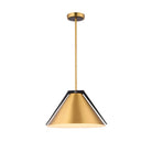 Artcraft Canada - AC11910BR - One Light Pendant - Baltic - Brass and black