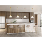 Artcraft Canada - AC11911BR - One Light Pendant - Baltic - Brass and black