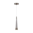 Artcraft Canada - AC6821SM - LED Pendant - Sunnyvale - Pearl Black and Smoke