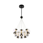 Artcraft Canada - AC6848BK - LED Chandelier - Arlo - Black
