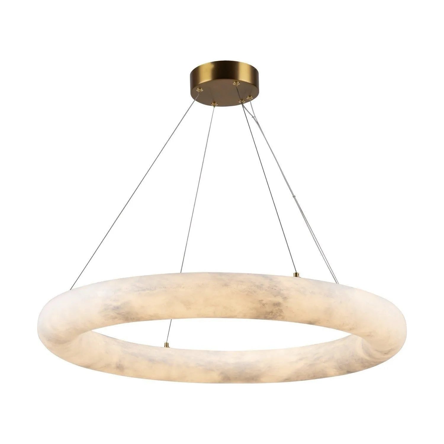 Artcraft Canada - AC7468BR - LED Chandelier - Camila - Brushed Brass