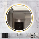 Artcraft Canada - AM351 - Miroir à DEL - Reflets - Laiton brossé