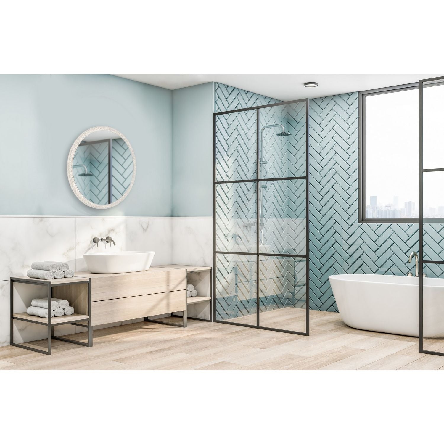 Artcraft Canada - AM358 - LED Mirror - Reflections - Clear