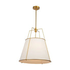 Artcraft Canada - SC13364BR - Four Light Pendant - Pullman - Brass