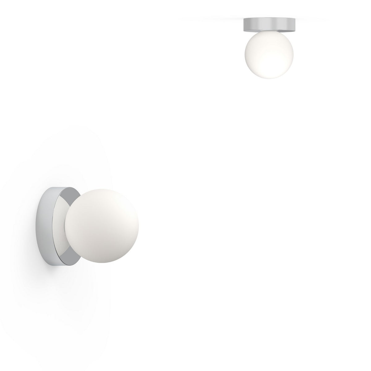 Pablo Designs - BOLA SPH FSH 5 DTW CRM - LED Wall/Ceiling Lamp - Bola - Chome