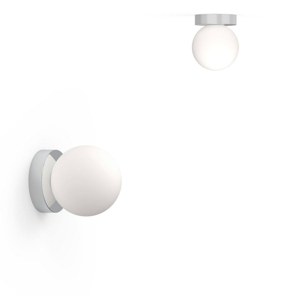 Pablo Designs - BOLA SPH FSH 6 DTW CRM - LED Wall/Ceiling Lamp - Bola - Chome