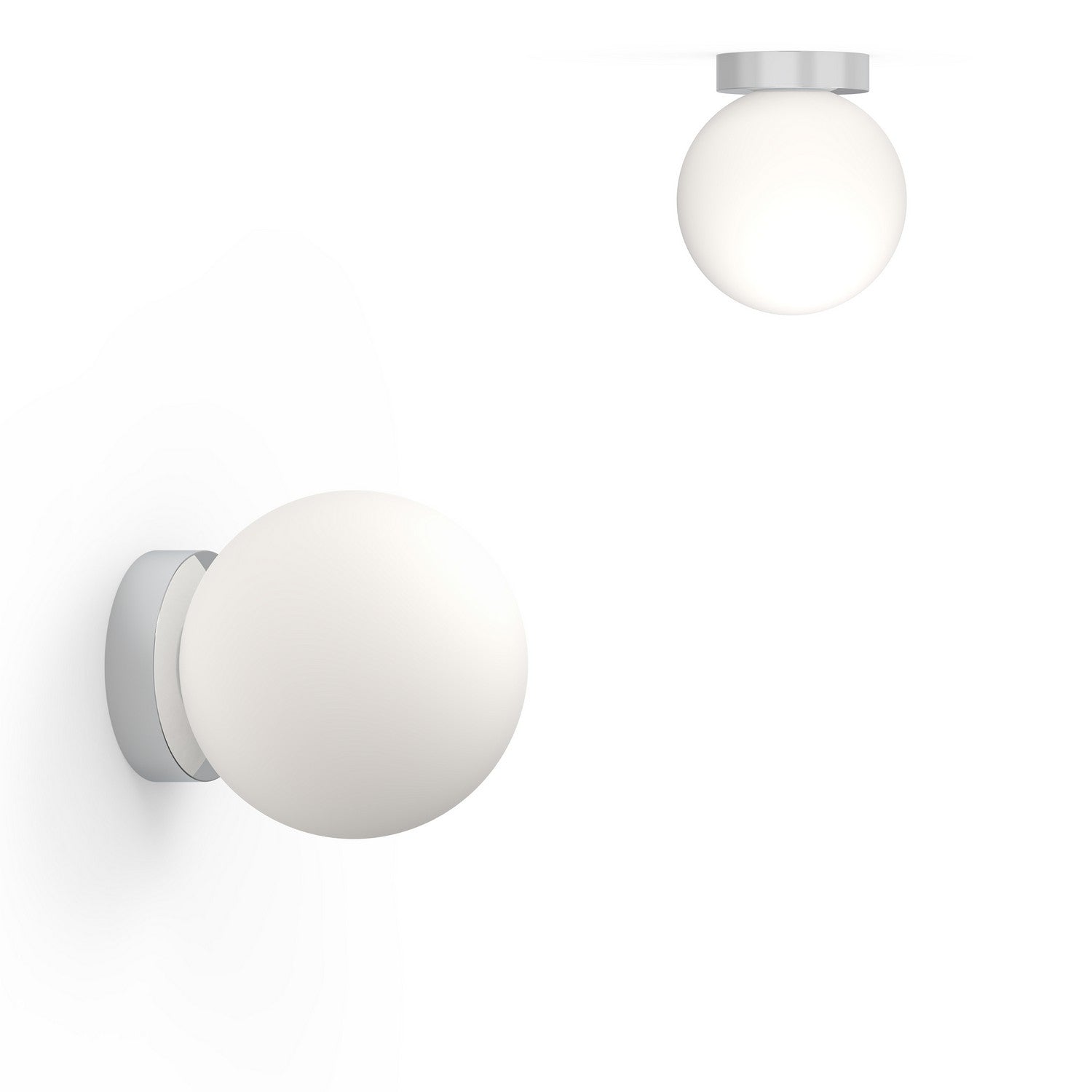 Pablo Designs - BOLA SPH FSH 8 DTW CRM - LED Wall/Ceiling Lamp - Bola - Chome