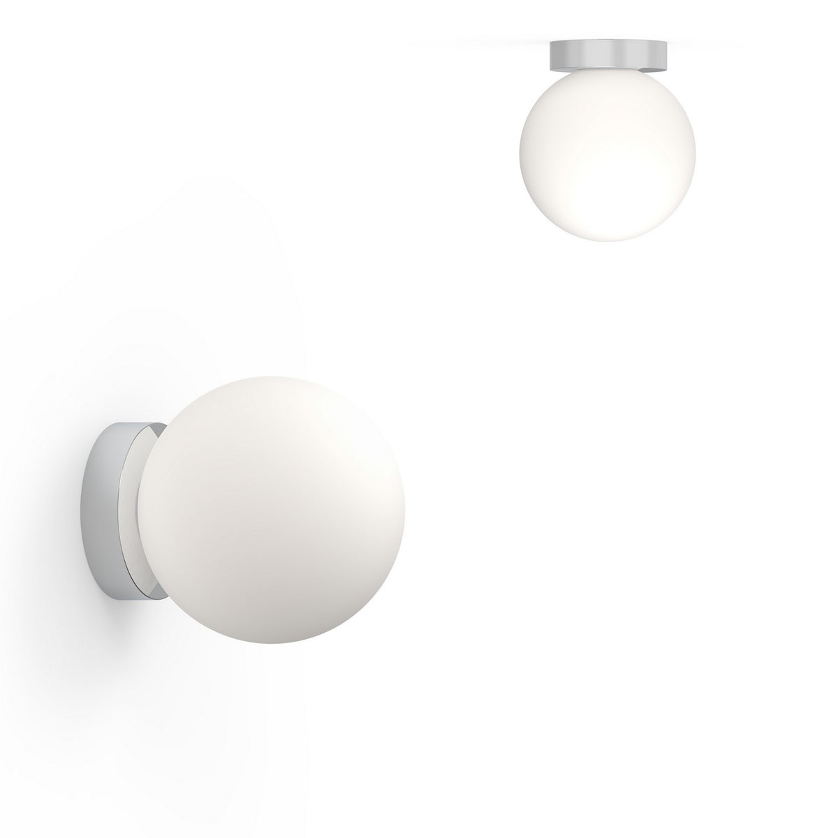 Pablo Designs - BOLA SPH FSH 8 DTW CRM - LED Wall/Ceiling Lamp - Bola - Chome