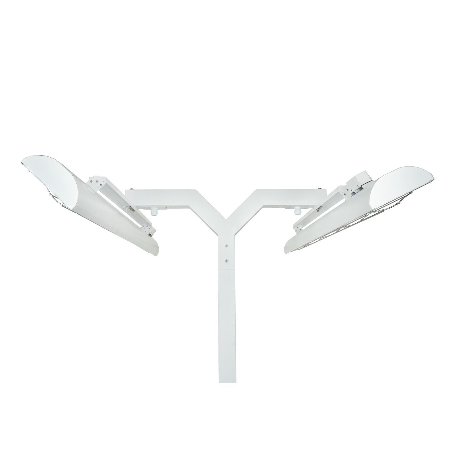 Eurofase Heating - EF3908PMDW - Support sur poteau de 2,4 m, double 99 cm, blanc