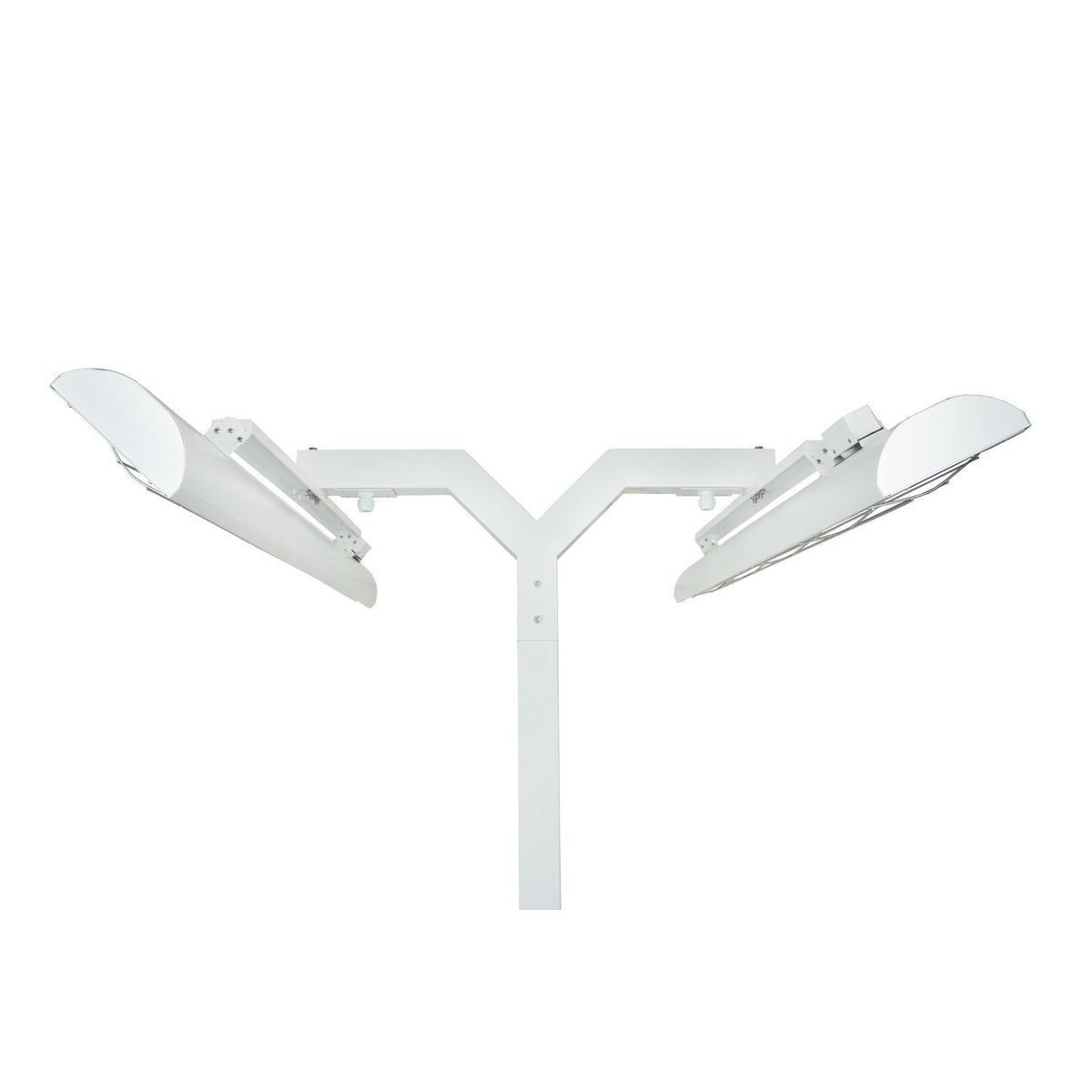 Eurofase Heating - EF3908PMDW - Support sur poteau de 2,4 m, double 99 cm, blanc