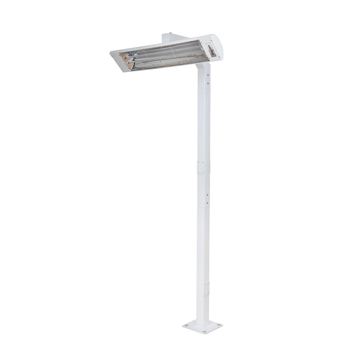 Eurofase Heating - EF3908PMW - Support sur poteau de 2,4 m (8 pi), simple, 99 cm (39 po), blanc