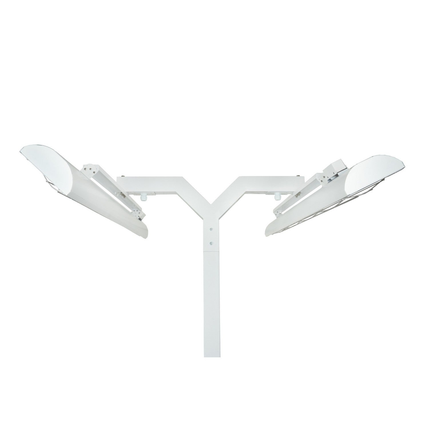 Eurofase Heating - EF6108PMDW - Support sur poteau de 2,4 m, double 1,55 m, blanc